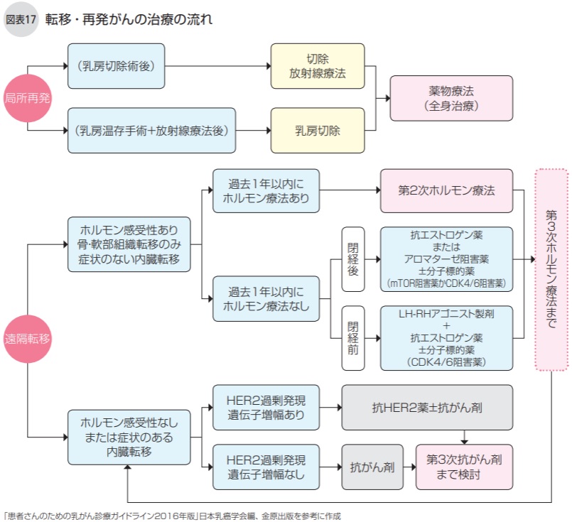 転移・再発がんの治療の流れ