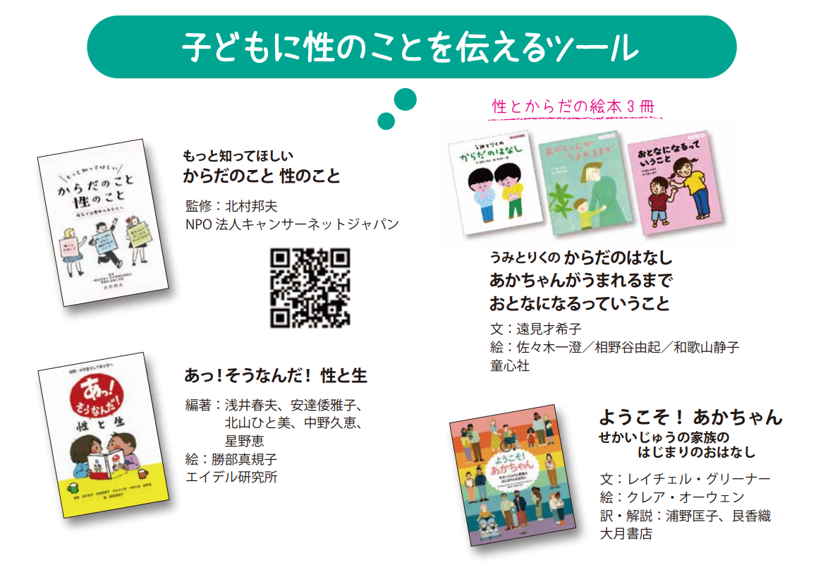 子どもに性のことを伝えるツール